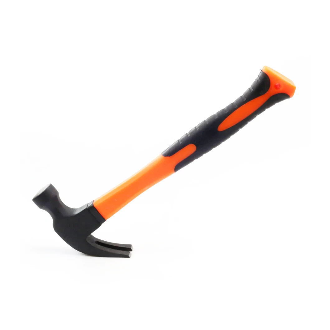 20oz Claw Hammer Lightweight Fiberglass Smooth Face Nail Puller - Striking Tools